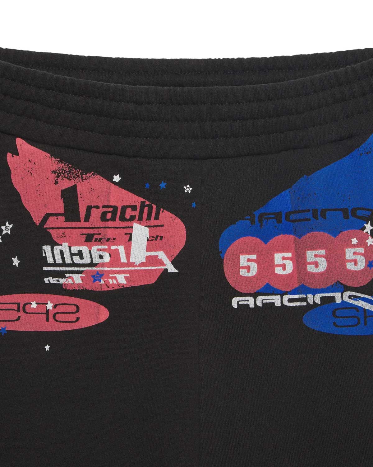 Sp5der Tire Tech Sweatshorts Black