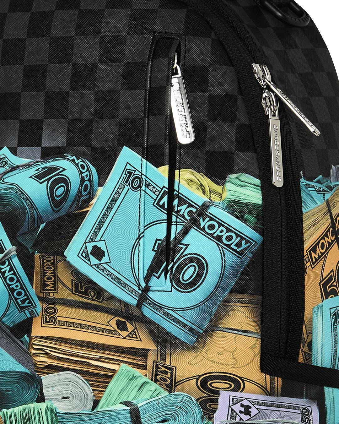 Sprayground Monopoly Money Stacks Backpack