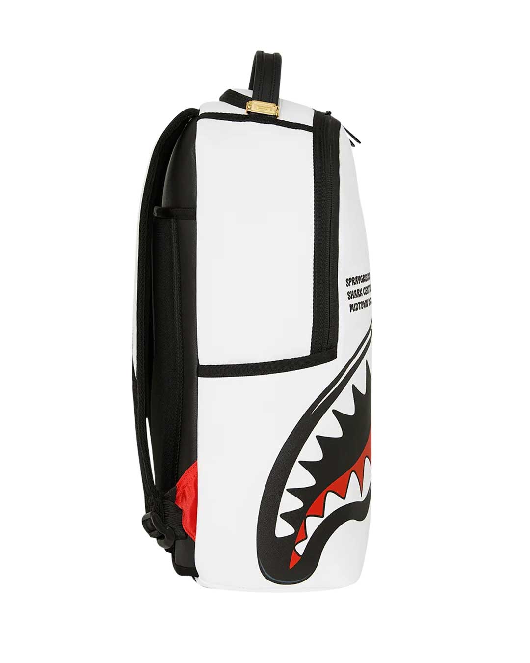 Sprayground Shark Central Bubbly White Backpack