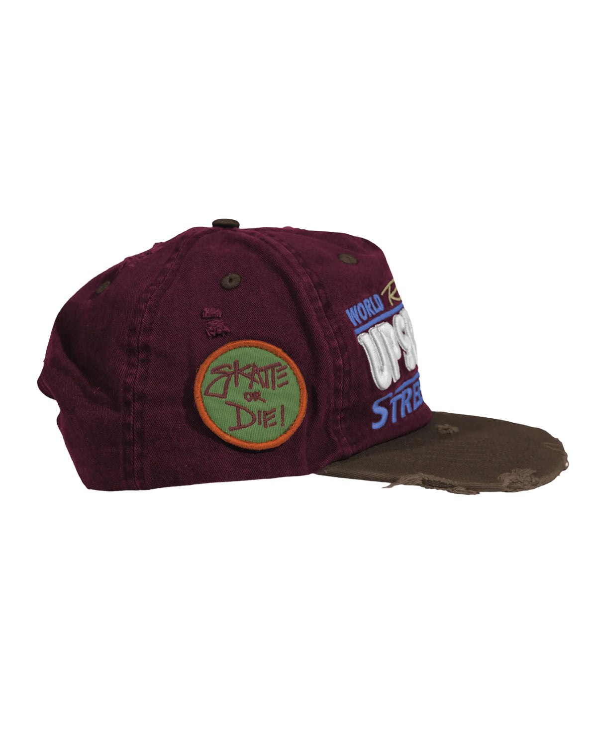 Up7Skate Berry Intl Street Team SnapBack Hat Red